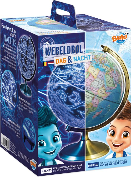 Buki - Wereldbol dag en nacht