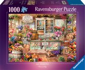 Puzzle Ravensburger - Fleuriste toutes saisons - 1000 pièces