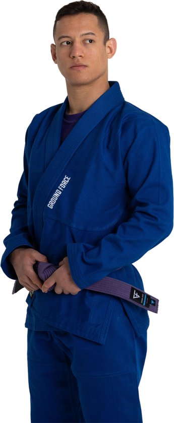 Combinaison JJB Ground Force Basic V2 - Blauw A2L