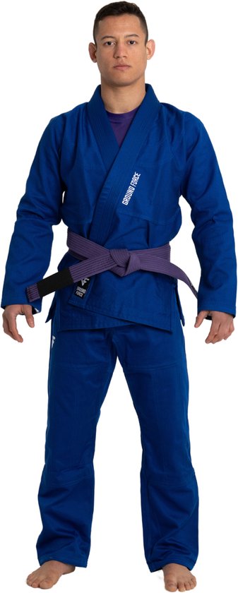 Combinaison de JJB Ground Force Basic V2 - Blauw A2