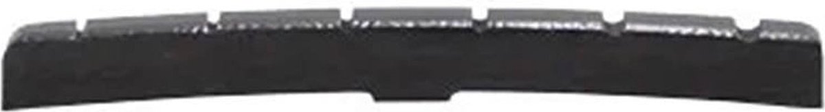 Hosco HSBK-NS1/9.5 – Zwarte Been Topkam voor Fender®-stijl Gitaren 9,5 Radius, 42,86 x 5,4 x 3,3 mm