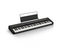 Casio CT-S1-76 BK 76 toetsen Keyboard zwart aanslaggevoelig