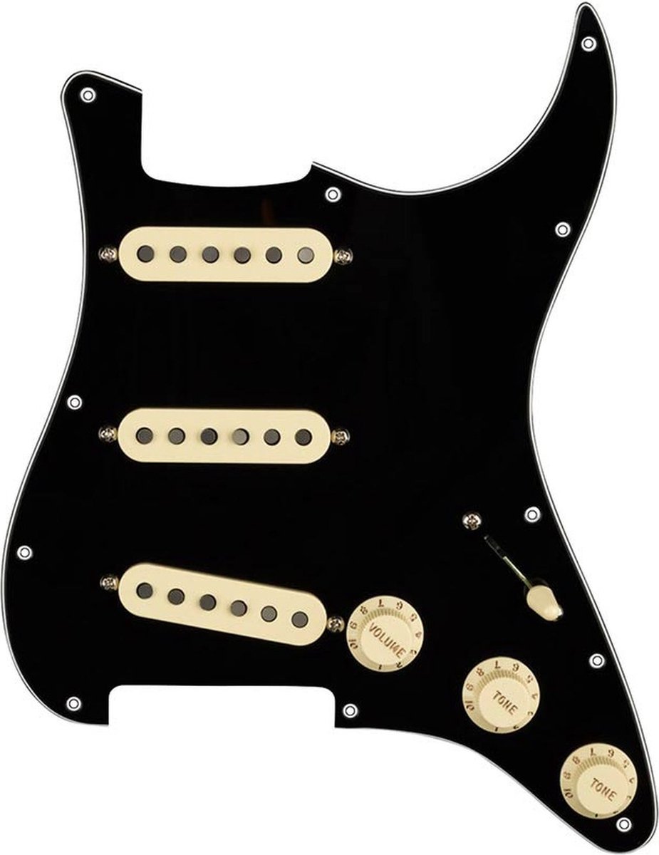 Fender 992340506 Custom Shop Fat 50's SSS, 11 screw holes, black