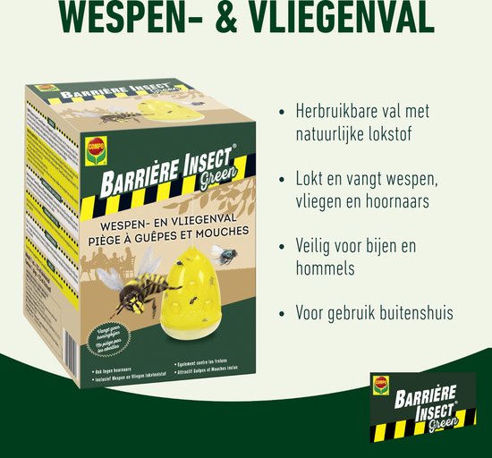 Barrière Insect Green Wespen- en Vliegenval - natuurlijke ingrediënten ...