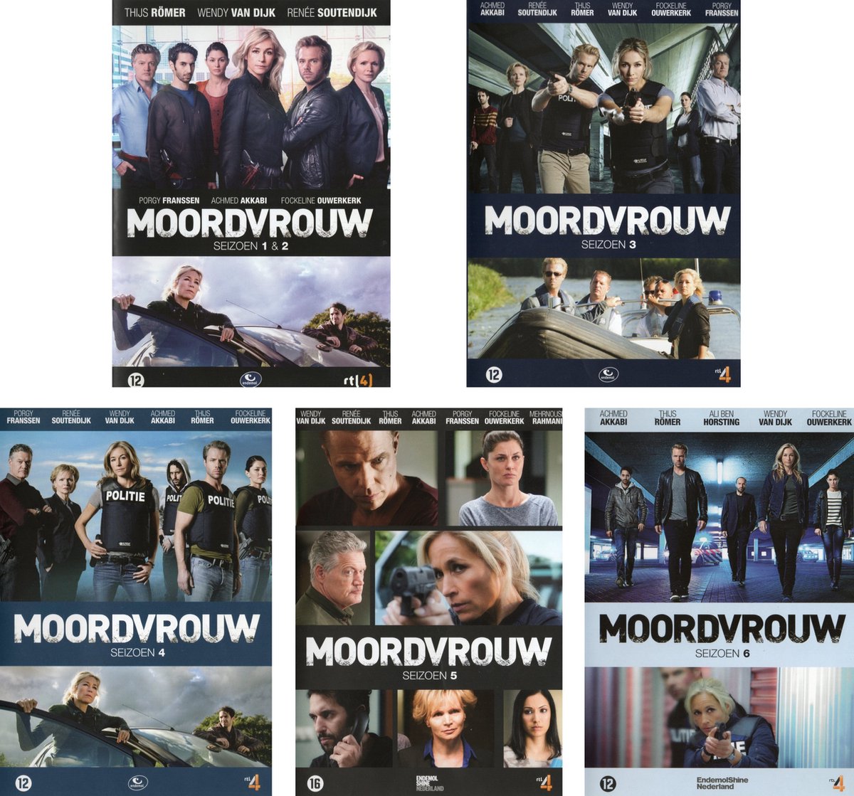 Moordvrouw - Seizoen 1 t/m 6