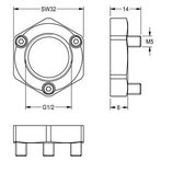 Doordraaibeveiliging F3 van Franke ACSV1001