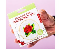 Mini borduurset - Roos van Kikkerland