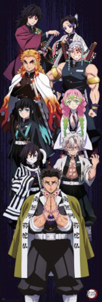 Grupo Erik Poster Demon Slayer - 53x158cm Divers