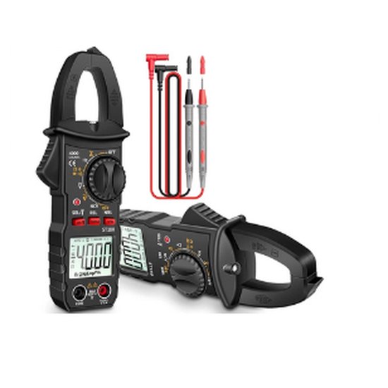 Enkilight- Digitale Multimeter- DC/AC- Met Klemtangen- Led zoemerlamp ...