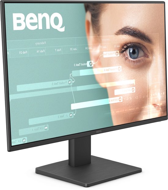 BenQ Monitor GW2491 24”- IPS Beeldscherm - 1080p - FHD - 100Hz - Eye-Care - 1080x1920 - Low Blue Light Plus