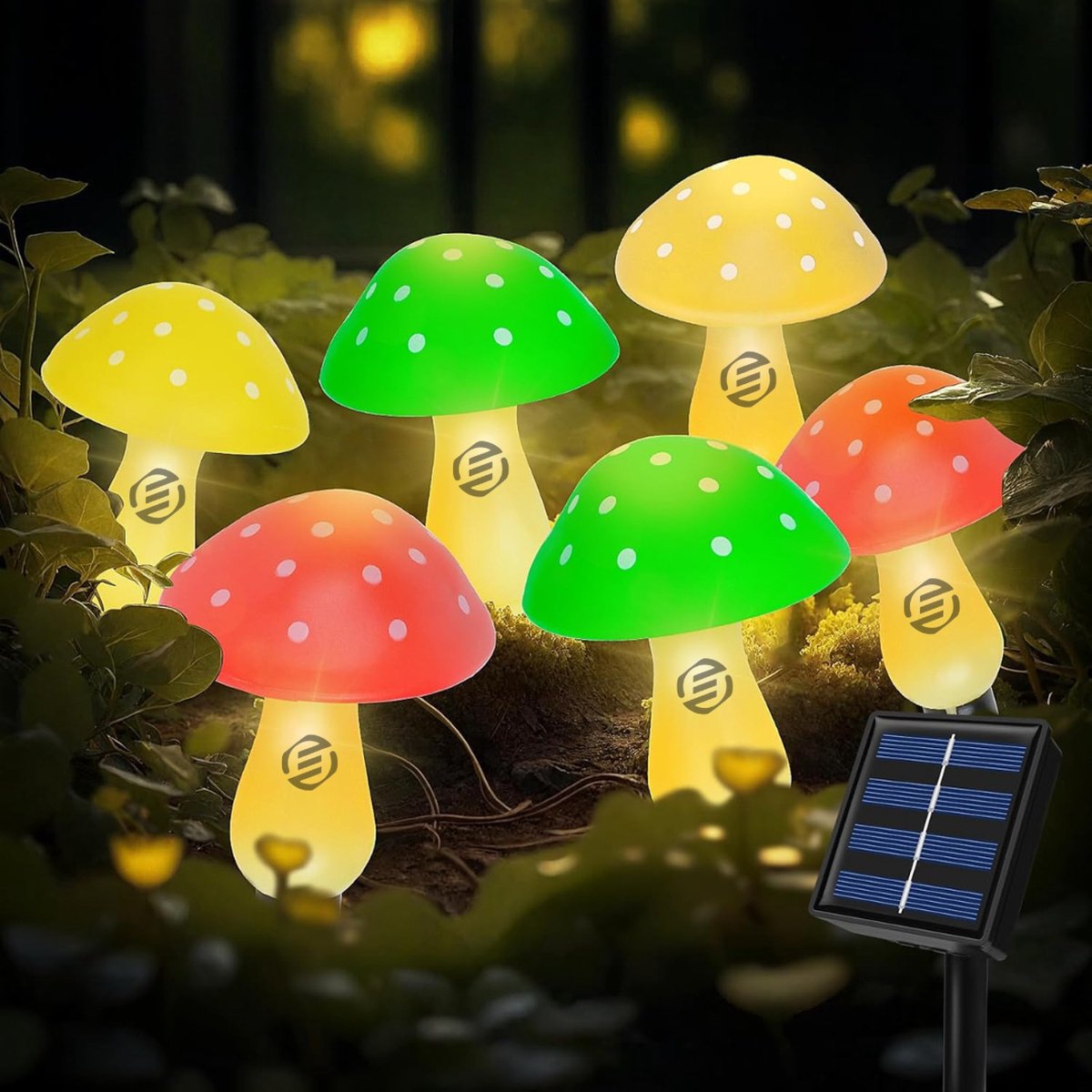 Equivera Paddenstoel Lamp - Paddestoel Lamp - Mushroom Lamp - Paddestoel Decoratie - Paddenstoel Lampje - Paddestoellamp - Tafellamp - Leuk voor in huis!