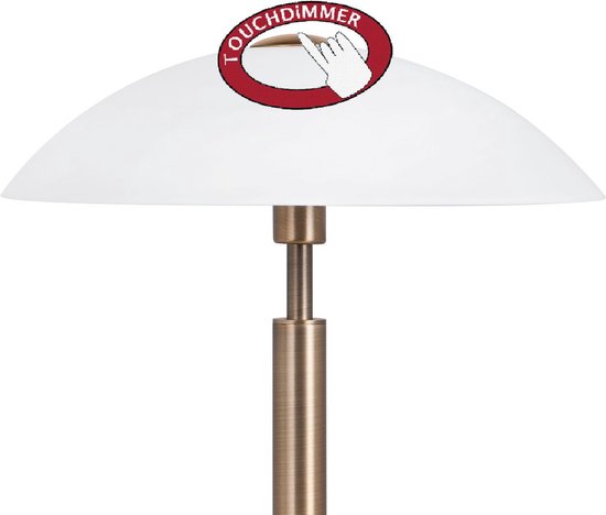 Lampe de table 'Touch' grande bronze