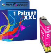 PlatinumSerie® 1 x cartouche d'encre XXL Alternative à Epson WorkForce WF-2860DWF magenta