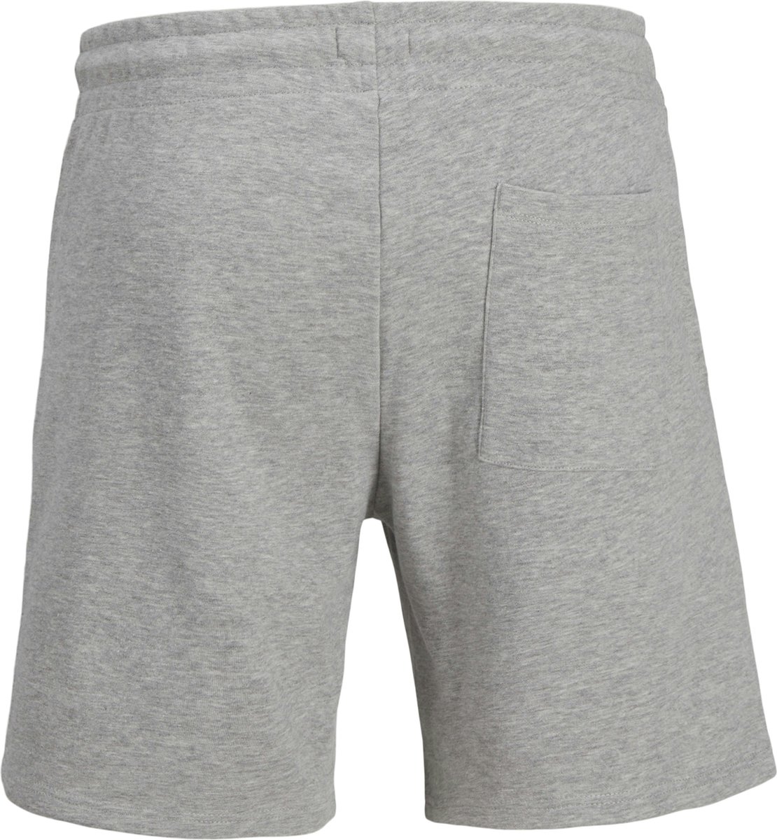 JJ REBEL JREBGORM REG REBEL LOGO SWEAT SHORTS SN Heren Trackshort - Light Grey Melange — afbeelding 4
