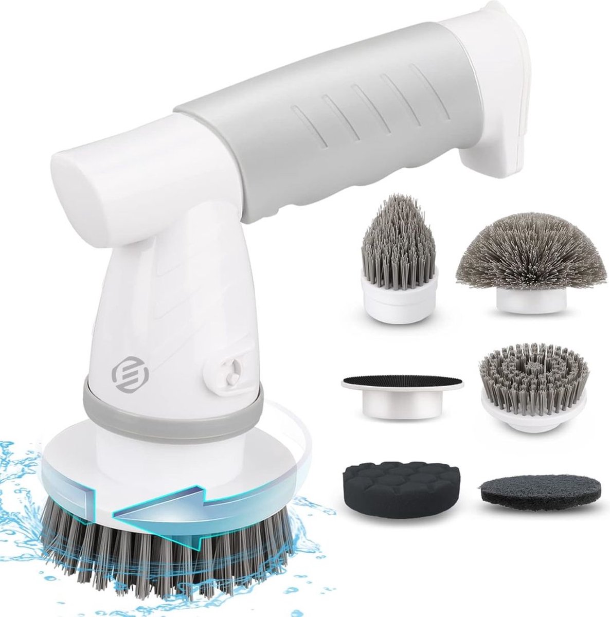 Goedkoopste Equivera Elektrische Spinschrobber- Spinning Schrobber - Elektrische Spin Schrobber - Draaiende Schrobber - Elektrische Schrobber - Schrobmachine - Poetsmachine - Schrobber - Elektrische Schrobborstel - Scrubber - Boenmachine - Spinscrubber - Elektri