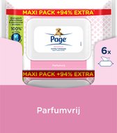 Page Sensitive - Maxipack - Papier Toilette Humide - 74 x 6 pièces