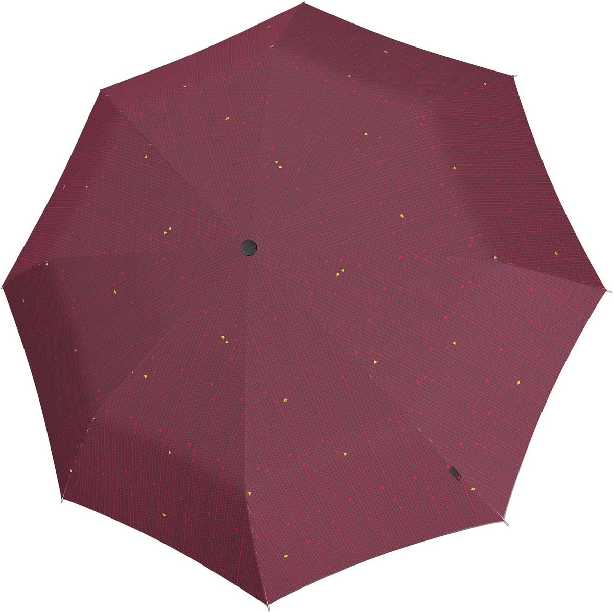 Knirps Paraplu T.205 Duomatic Twofold Ecorepel Pink Veelkleurig