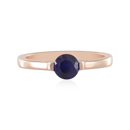 925 Sterling Silber Ring mit natürlichen blauen Saphir steinen Ring Günstige Vin