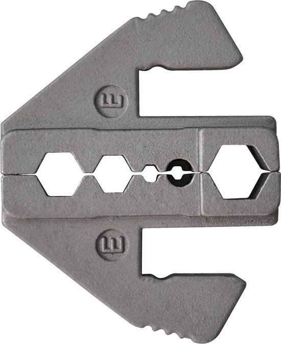 SW-Stahl 42585L-E Mâchoires à sertir pour fiches coaxiales I Mâchoires de rechange pince à sertir pour fiches coaxiales I Presser fiches coaxiales I Fiches coaxiales BNC/TNC RG58, RG59, RG62 I Accessoires pince à sertir hexagonale