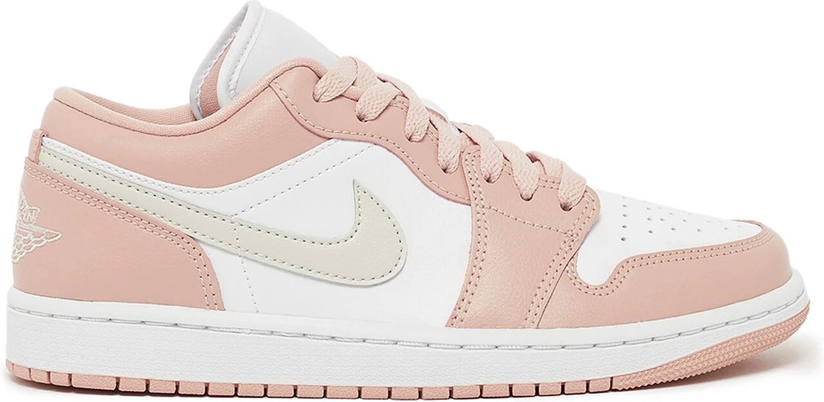 Nike Air Jordan 1 Low - Maat 40.5 - Particle Beige Pink - Sneakers Dames