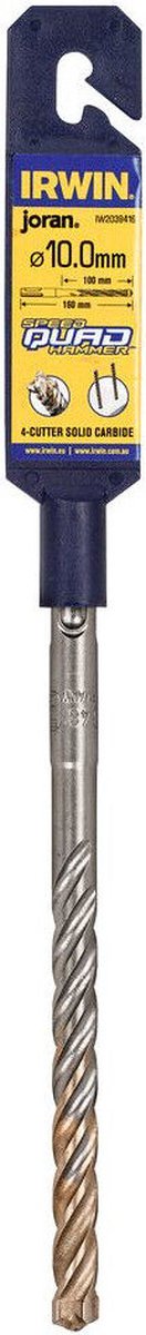 Irwin SDS-plus betonboor 4C Quad 10x160mm