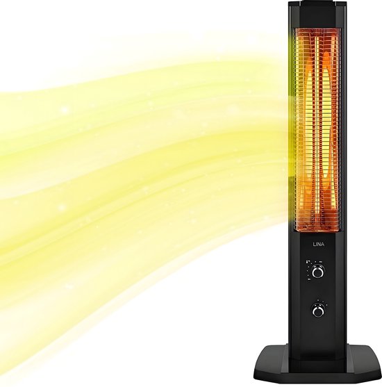Foto: Lina infrarood verwarming 1200w energiezuinige elektrische kachel voor binnen buiten terrasverwarmer
