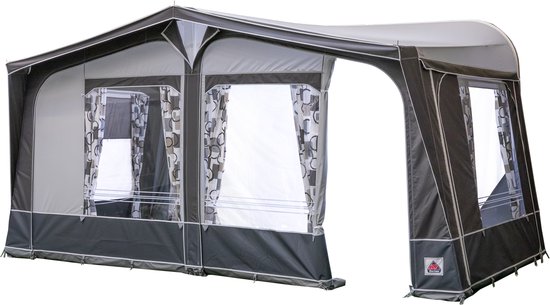 Dorema Lugano XL270 voortent (excl frame) - Seizoenstenten - Antraciet - maat 14