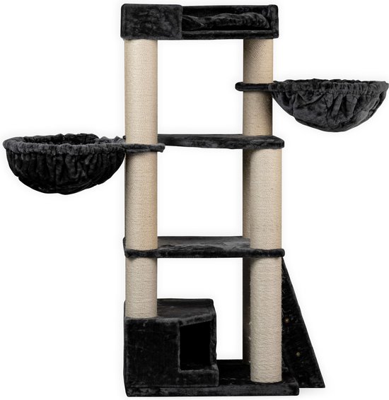 Krabpaal Voor Grote Katten Corner Coon Donkergrijs Antraciet van RHRQuality