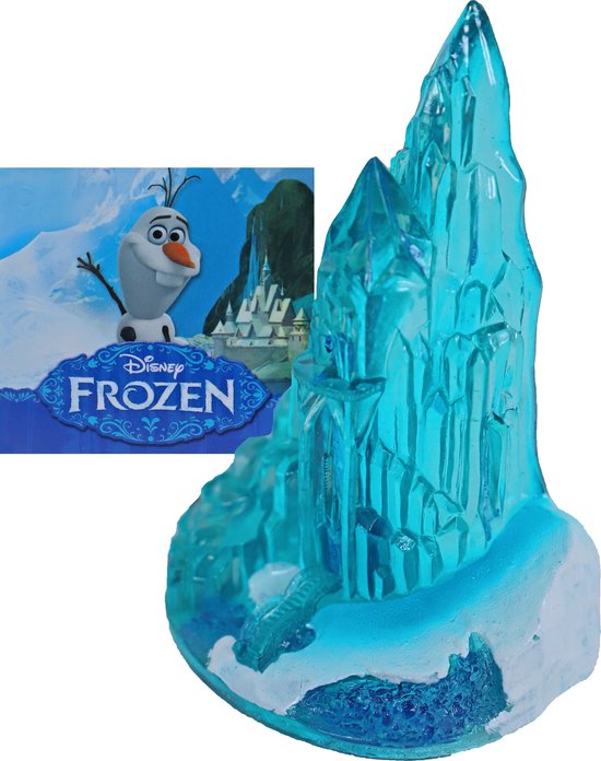 Disney Frozen - Groot IJskasteel Aquarium Ornament - 13 x 9 x 6 cm