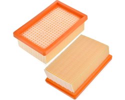 Filter voor Karcher WD4 WD5 WD6 MV4 MV5 MV6 Vervanging stoffilters 2.863-005.0 [Pack 2]