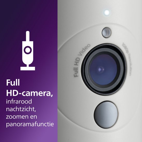 Philips Avent Connected SCD923/26 Beeldbabyfoon - Babyfoon met camera en app