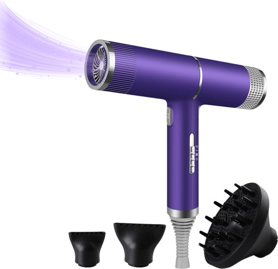 BlowSense® T-Power Föhn met Diffuser - Ionentechnologie - BlowSense® - €39,95