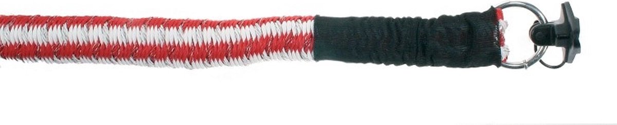 Koltec Elastische kabel rood-wit 4-5 meter