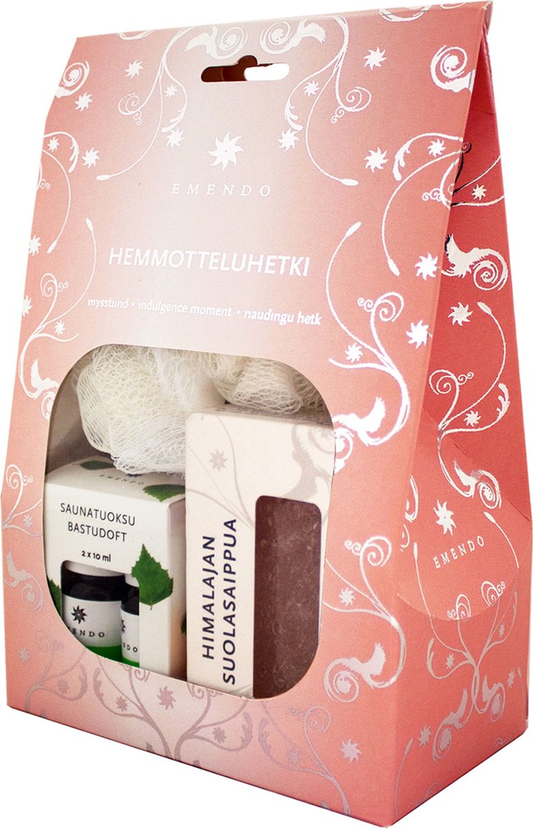 Goedkoopste Emendo Sauna verzorging set Eucalyptus en Himalaya