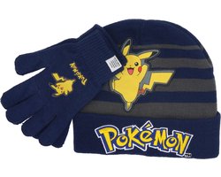 foto van Pokemon Muts en handschoenen - Blauw