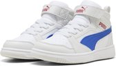 PUMA Puma Rebound V6 Mid AC+ PS Unisex Sneakers - PUMA White-Vivid Blue-Feather Gray