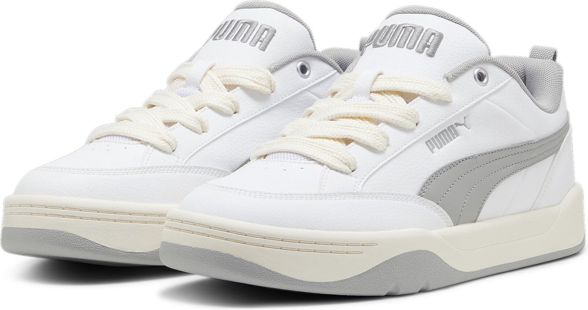 PUMA White-Smokey Gray-Sugared Almond