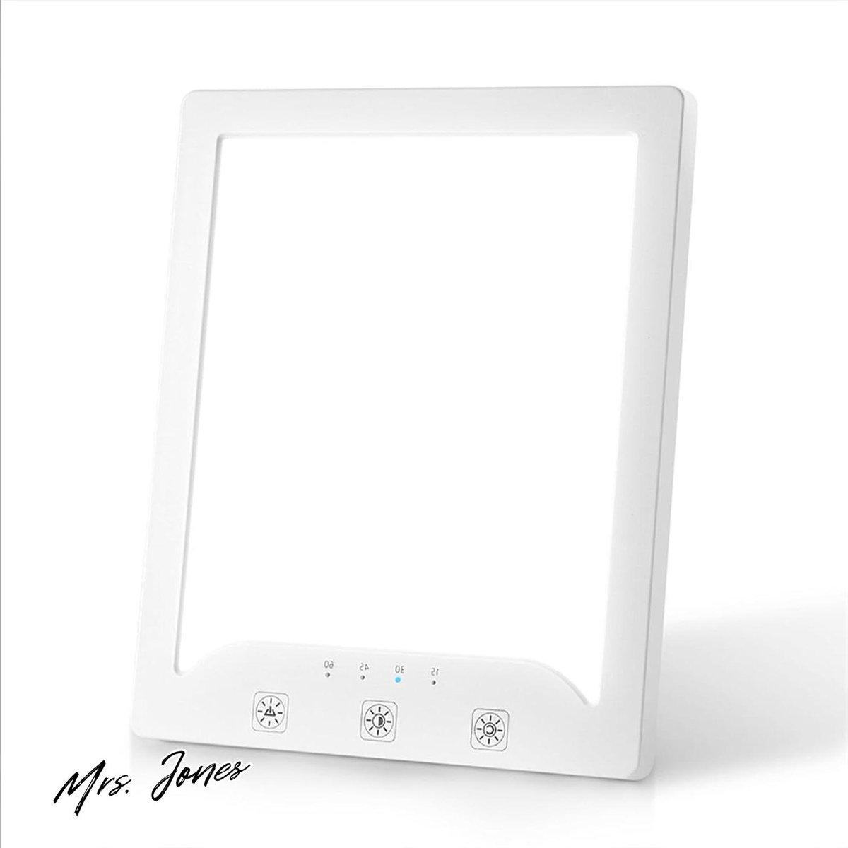 Mrs. Jones Lichttherapie UV-vrij LED Full Spectrum Light SAD Lights Gepersonaliseerde Instellingen Daylight Lights Touch Switch voor Slapeloosheid Sunlightman – slaapkamer verlichting .