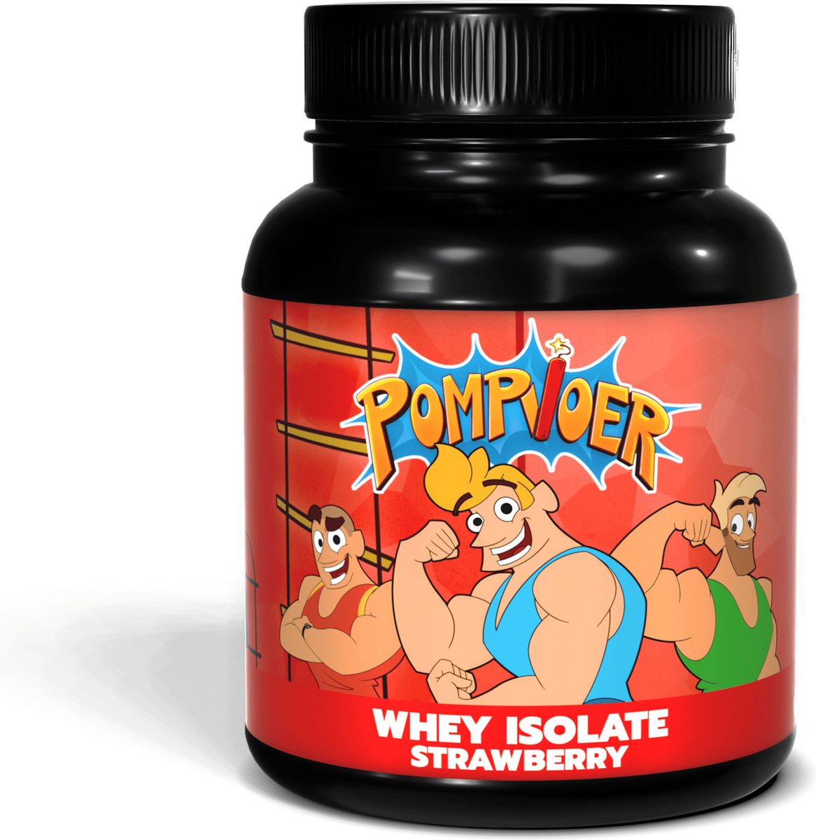 Goedkoopste POMPVOER - WHEY ISOLAAT - AARDBEI - 750 GRAM (25 shakes