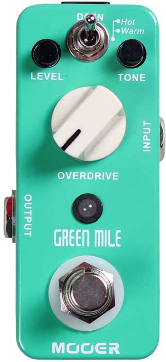 Mooer Audio Green Mile Overdrive - Distortion voor gitaren