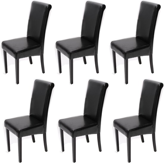 Arketicom Zitkussens Set Van 4 - 35x35 Cm Keukenstoelkussens Zwart, Afneembaar En Wasbaar