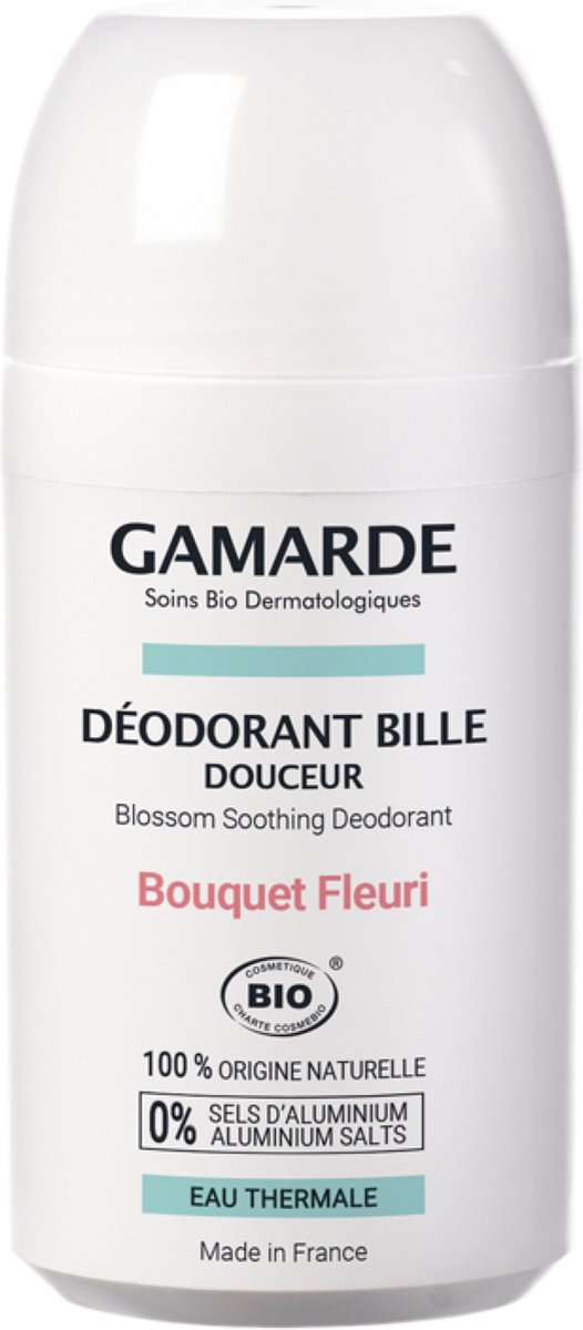 Gamarde Hygiène Douceur Deodorant Bille Douceur Bio 50 ml (Geur : Boeket bloemen)