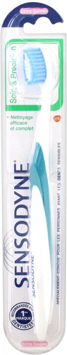 Goedkoopste Sensodyne Precision Extra-Flexibele Tandenborstel (Kleur Donkergroen