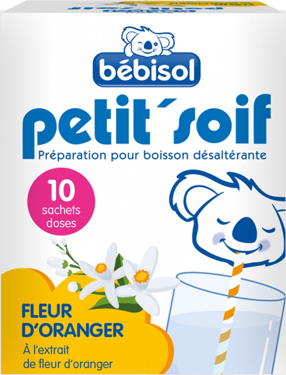 Goedkoopste Bébisol Petit'Soif Oranjebloesem 10 Zakjes (Geur Oranjebloesem