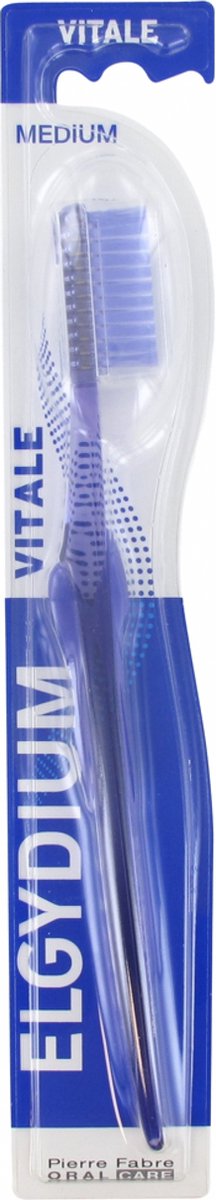 Goedkoopste Elgydium Vitale Tandenborstel Medium (Kleur Violet
