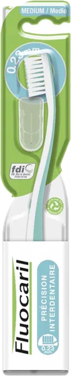 Fluocaril Medium Interdentale Precisietandenborstel (Kleur : Water groen)