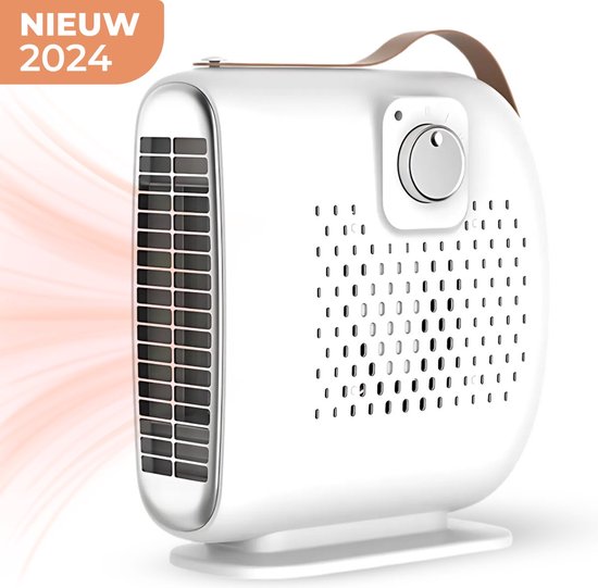 Ye® Pro - Chauffage électrique - Chauffage intérieur électrique - Chauffage soufflant - Chauffage céramique - Chauffage - 2 réglages - 500W - Wit - Version PRO
