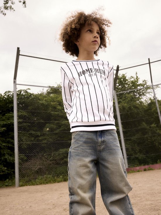 NAME IT - NKMDELTEM LS SWEAT UNB - Garçons - Sweats - Taille 116