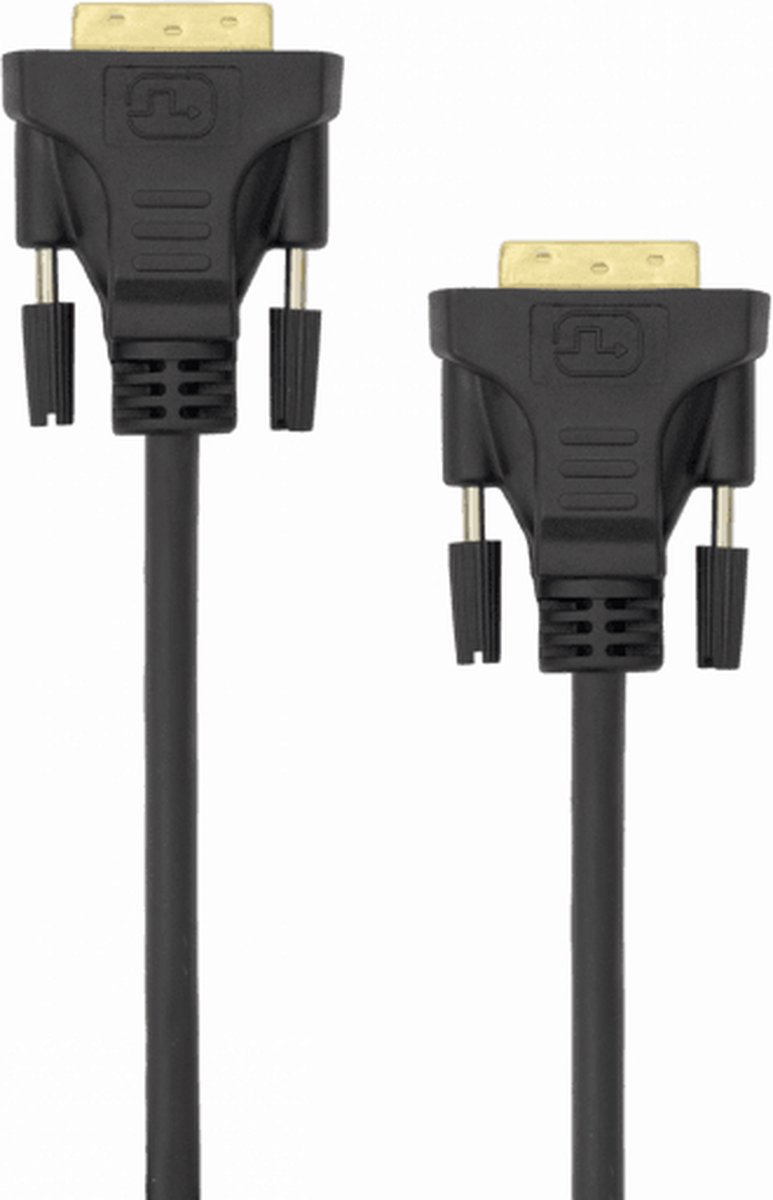 SBOX - KABEL DVI-D (24+1) DUAL LINK Male/Male 2 m