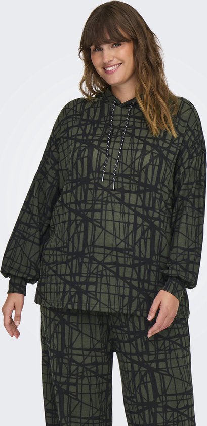 ONLY CARMAKOMA - CARALBA AMY L/S HOOD JRS - Dames - T-shirts